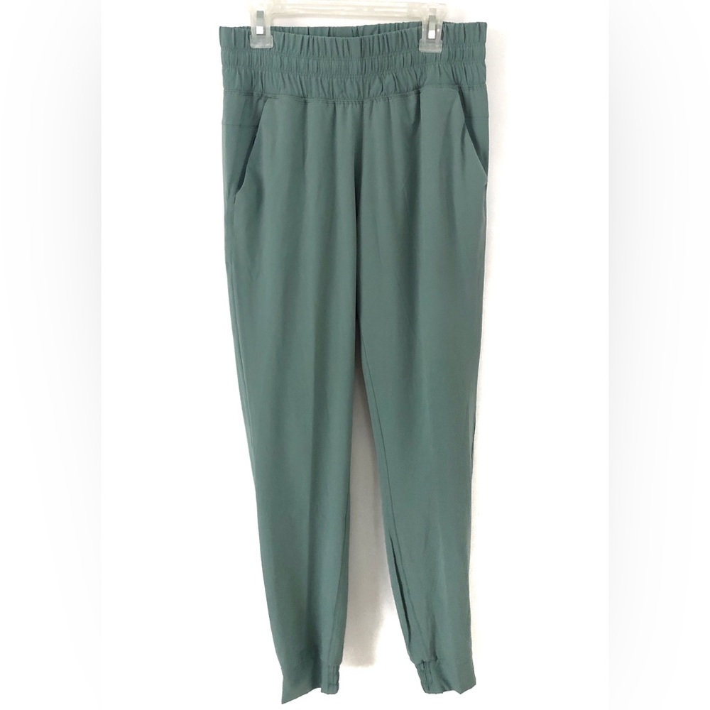 Free Fly Pull On Breeze Jogger Pants Size XS Green High Rise Lightweight Hiking